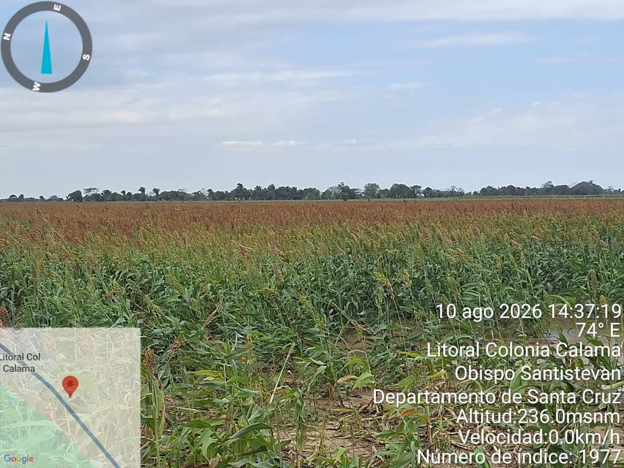 Levantamiento de información agropecuaria en Santa Cruz – Municipio Okinawua