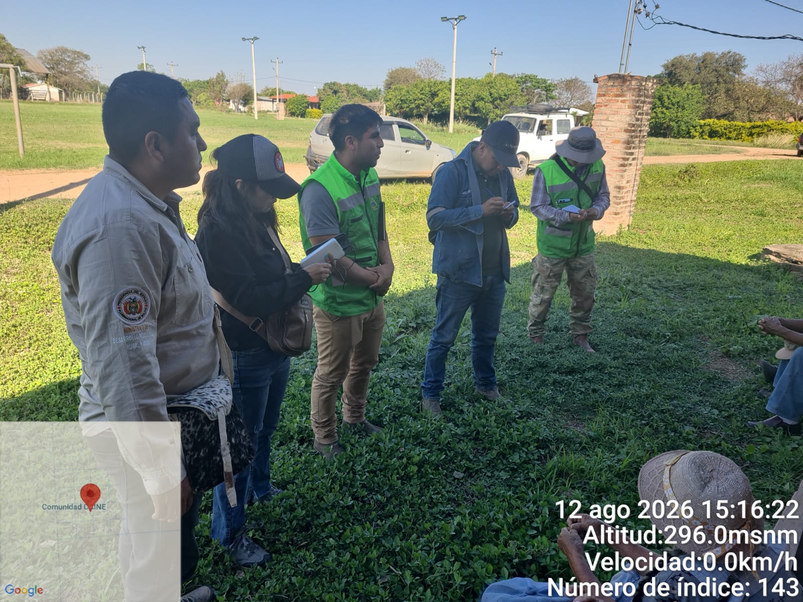 Levantamiento de información agropecuaria en Santa Cruz – Municipio Cuatro Cañadas