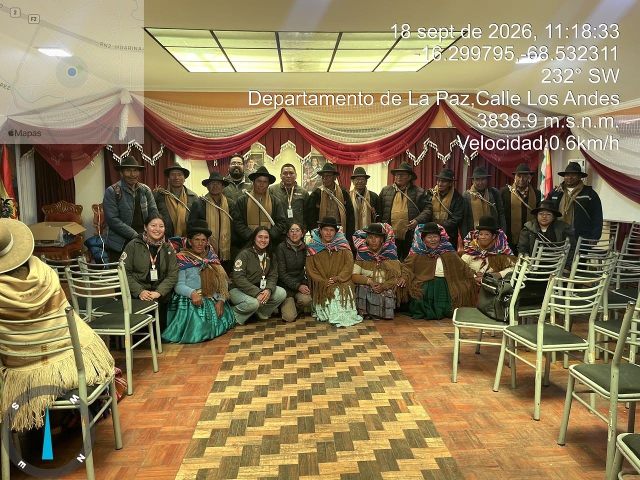 RUNAF en el Municipio de Batallas – 18 de septiembre